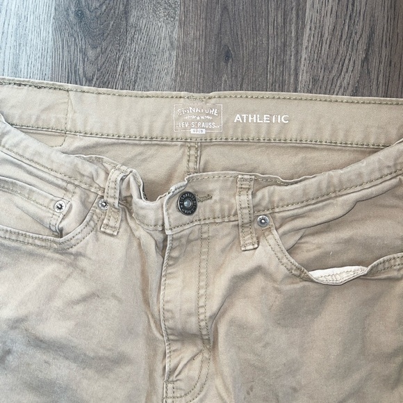 Levi's Men's Cream Jeans - Picture 2 of 4